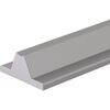 Low Shaft support rail without mounting holes series R1050
